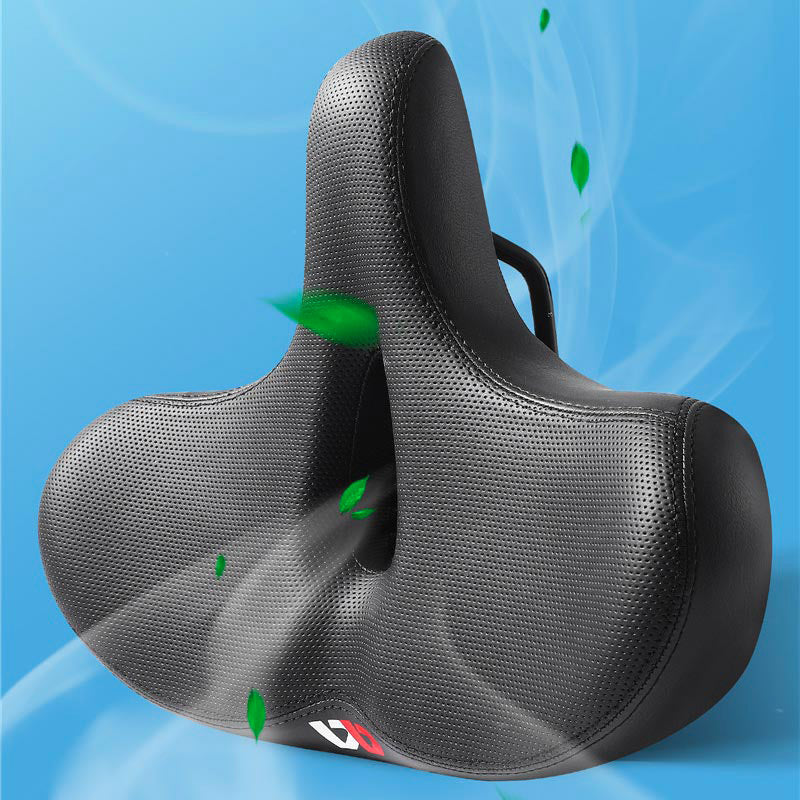 Wide Bicycle Saddle for Maximum Comfort