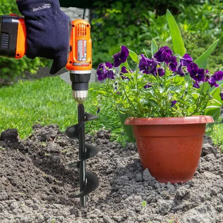 Pro Auger Drill Bit - Garden Auger - SoilBuster, 8 x 60 cm