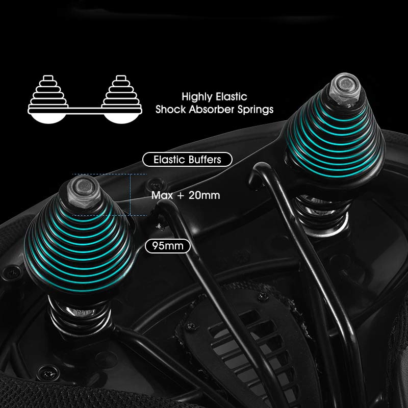 Wide Bicycle Saddle for Maximum Comfort
