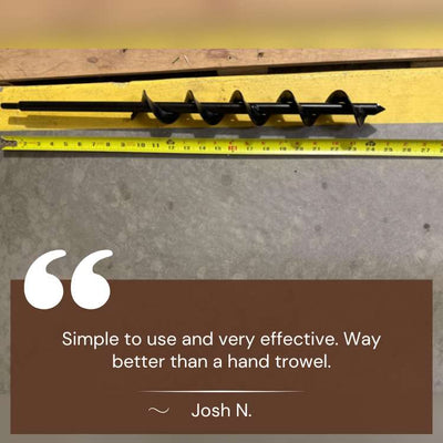 Pro Auger Drill Bit - Garden Auger - SoilBuster, 8 x 60 cm