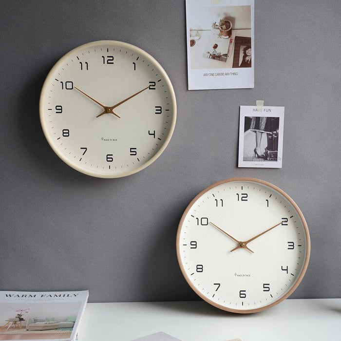 Nordic Wooden Wall Clock