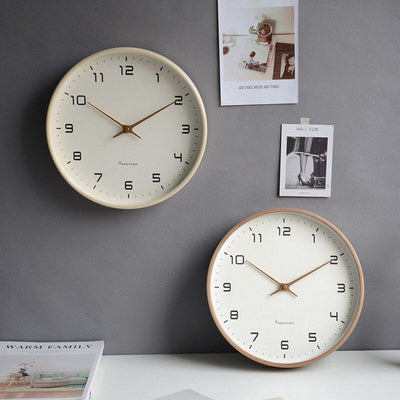 Nordic Wooden Wall Clock