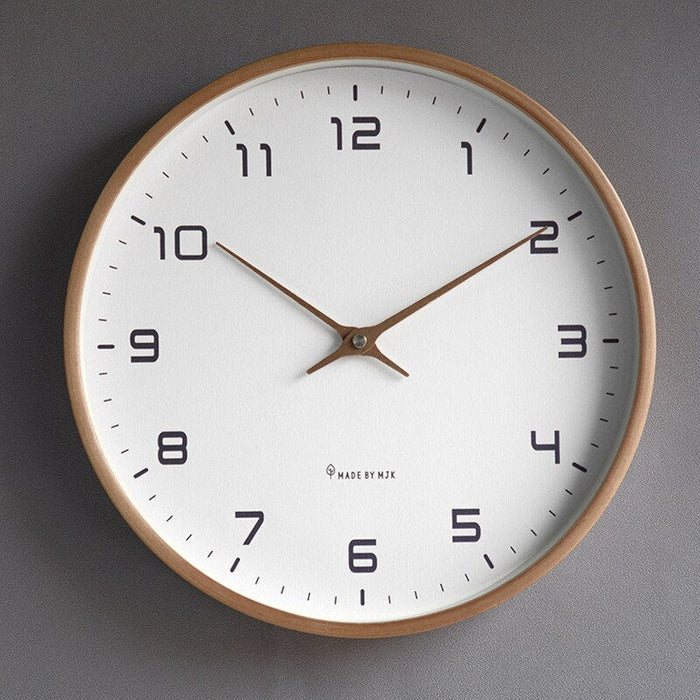 Nordic Wooden Wall Clock