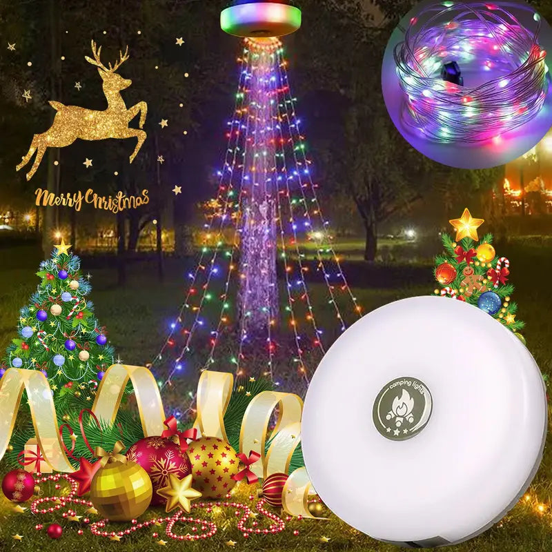 Pro 4 in 1 Camp Lights  String Lights with 8 Lighting modes