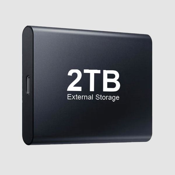 Ultra-Speed External SSD Hard Drive - Available in Multiple Capacities