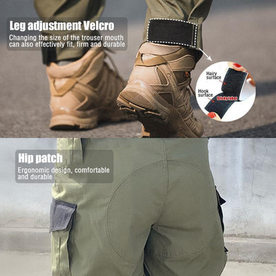 Archon Men’s Urban Waterproof Outdoor Ripstop Cargo Pants