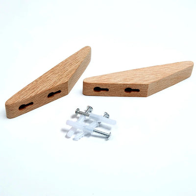Wooden Coat Hook and Decorative Holder