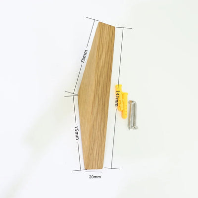 Wooden Coat Hook and Decorative Holder