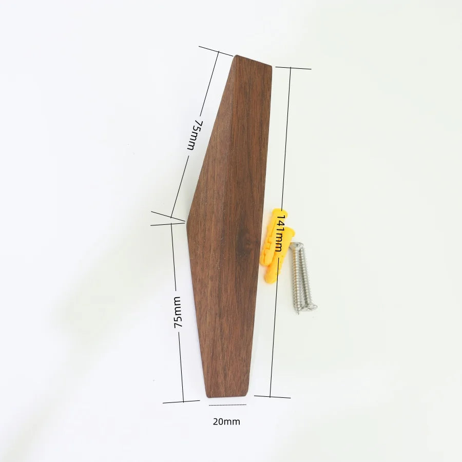 Wooden Coat Hook and Decorative Holder
