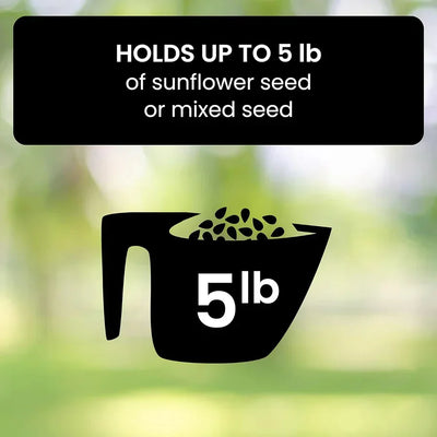 Squirrel Proof Bird Feeder with Multi-Feeding Ports